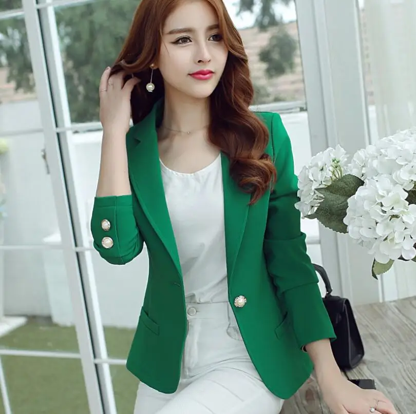 

Fashion Women's Clothing Blazer Suits Blazers four colors for choose