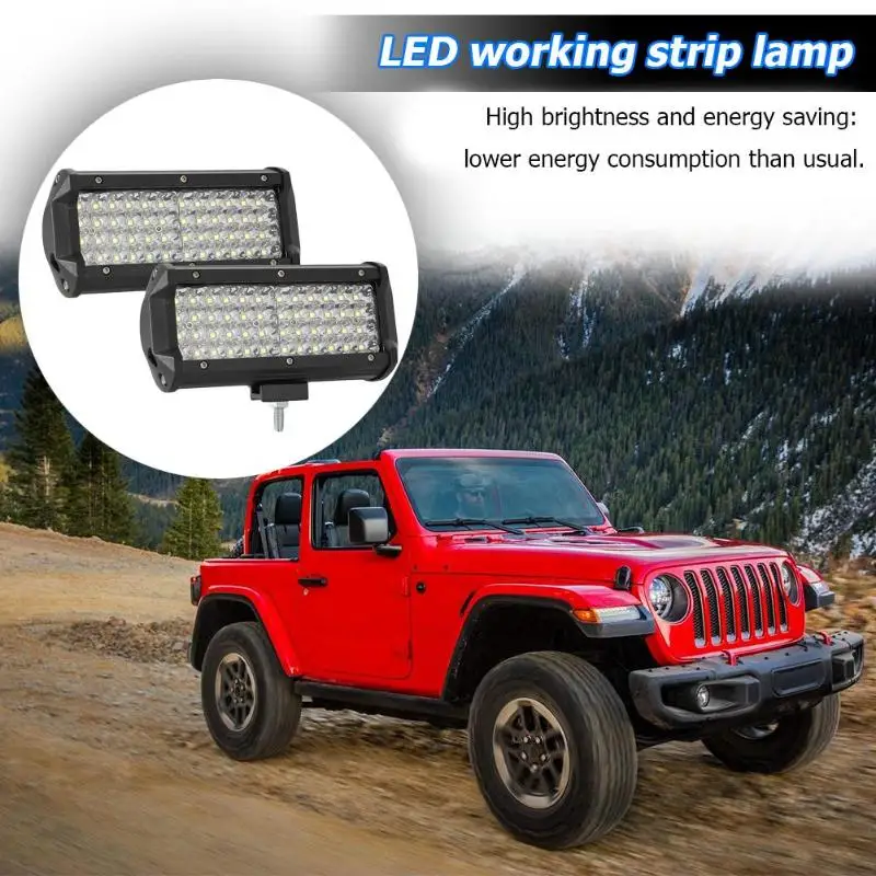 Светодиодные Автомобильные рабочие фары 4/7 дюйма водонепроницаемый точечный луч