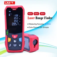 uni t 40m 50m 60m laser rangefinder digital laser distance meter battery powered laser range finder tape distance measurer