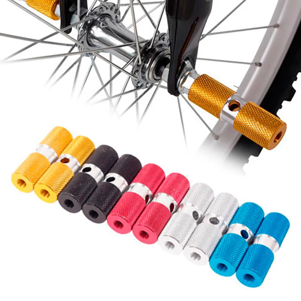 2 шт. велосипедные педали из алюминиевого сплава для велосипеда опорная ось