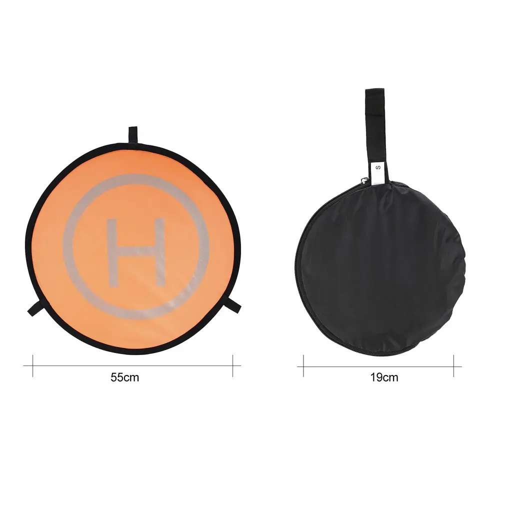 

Fast-fold Landing Pad 55cm 75cm Universal FPV Drone Parking Apron Pad For DJI Spark Mavic Pro Drone Phantom 4 accessories