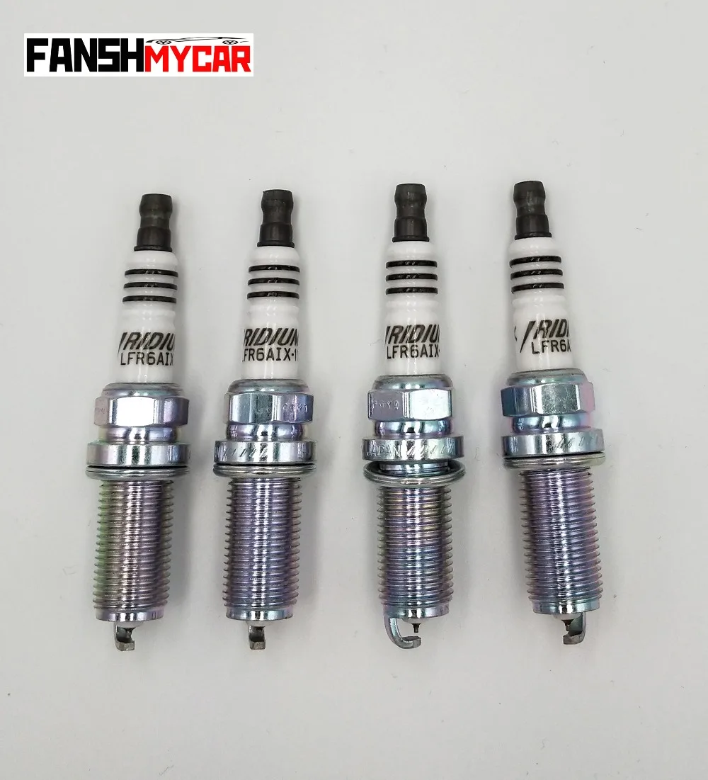 4 шт./лот Высококачественная LFR6AIX11 LFR6AIX 11 6619 иридиевая Свеча зажигания для BMW Subaru
