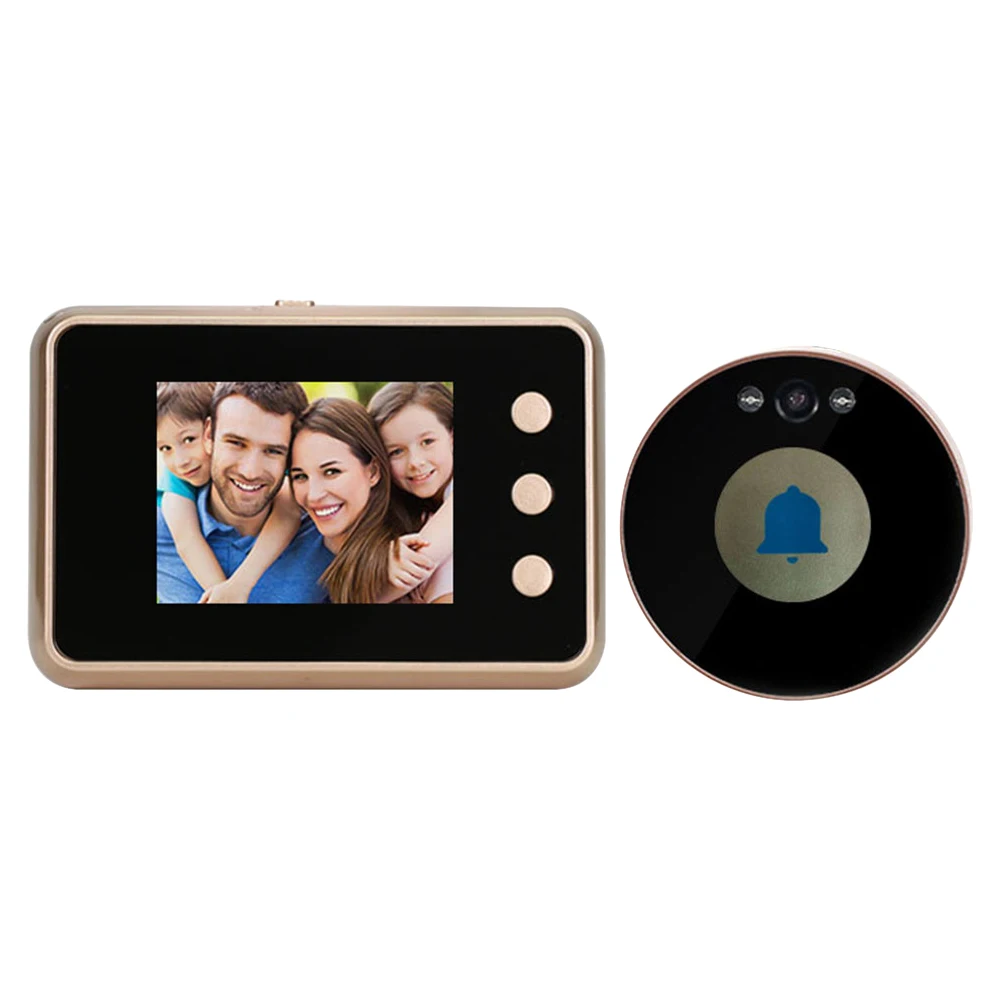 Peephole Viewer Video Night Vision 2.8 inch TFT LCD Doorbell Camera Digital Video Vision HD Camera Outdoor Door Bell enlarge