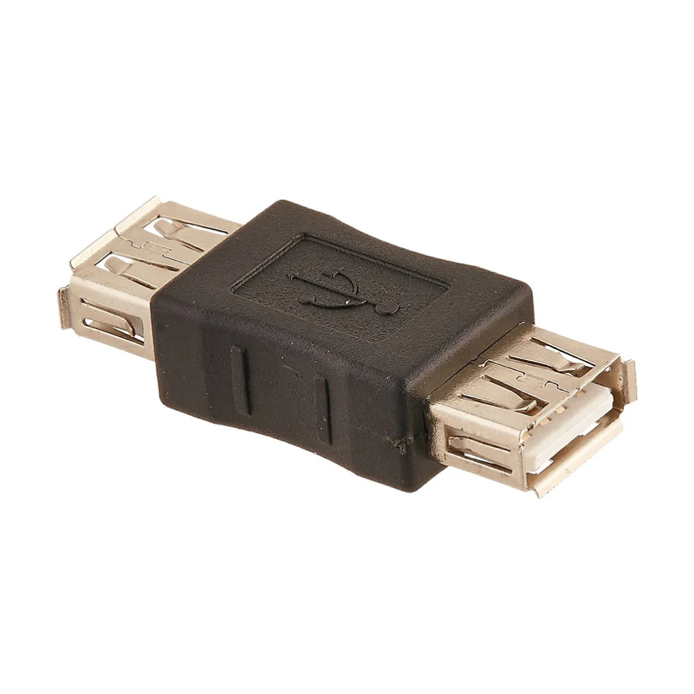 

USB Type A Female to Female Adapter (Black)