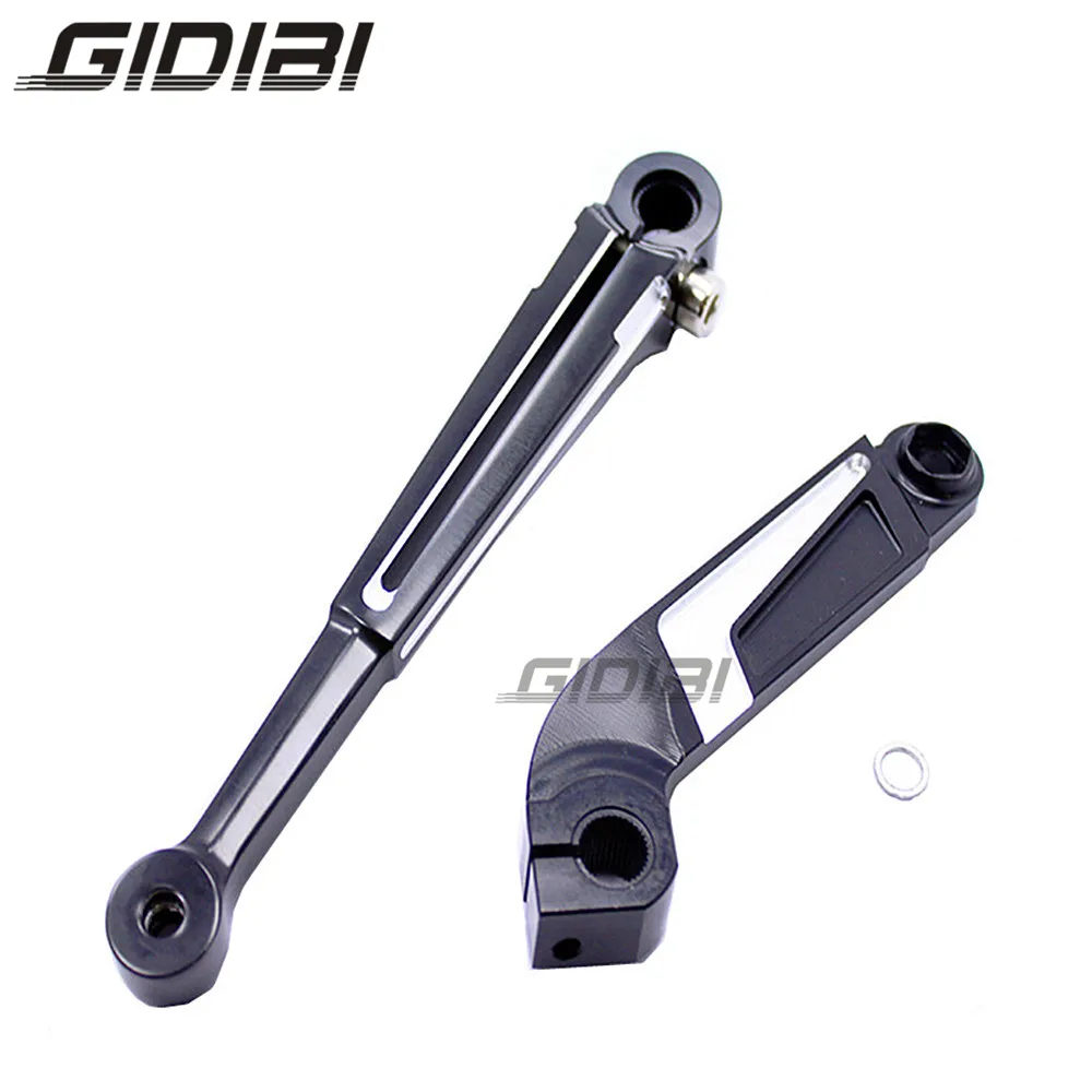 

Black CNC Brake Lever Gear Shifting Lever Shift Arm For Electra Glides 1984-2016 Road Glides 1998-2016