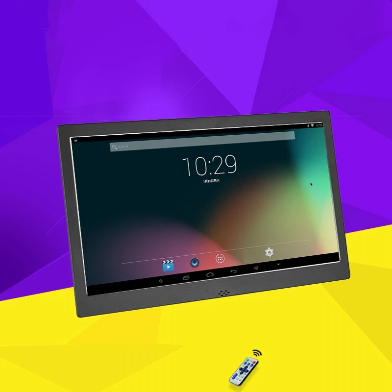 

10.1 Inch Digital Photo Frame HD IPS Screen WiFi Android Digital Frame Support Photo/Music/Video/Calendar/Alarm(EU Plug)