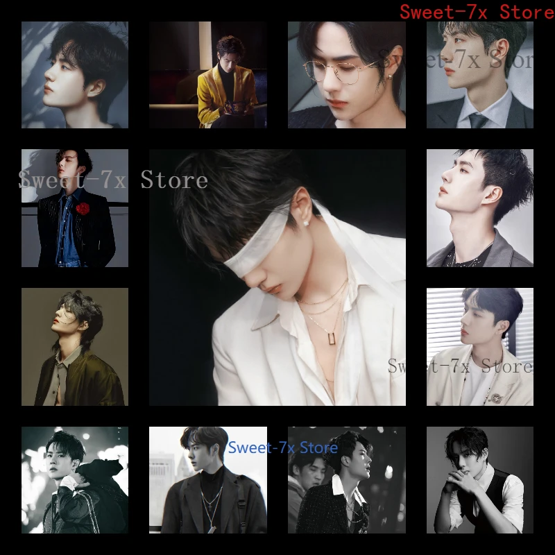 

Chinese Singer Star Wang Yibo Canvas Painting Art Nordic Posters and Prints Wall Pictures for Living Room Decoration Frameless