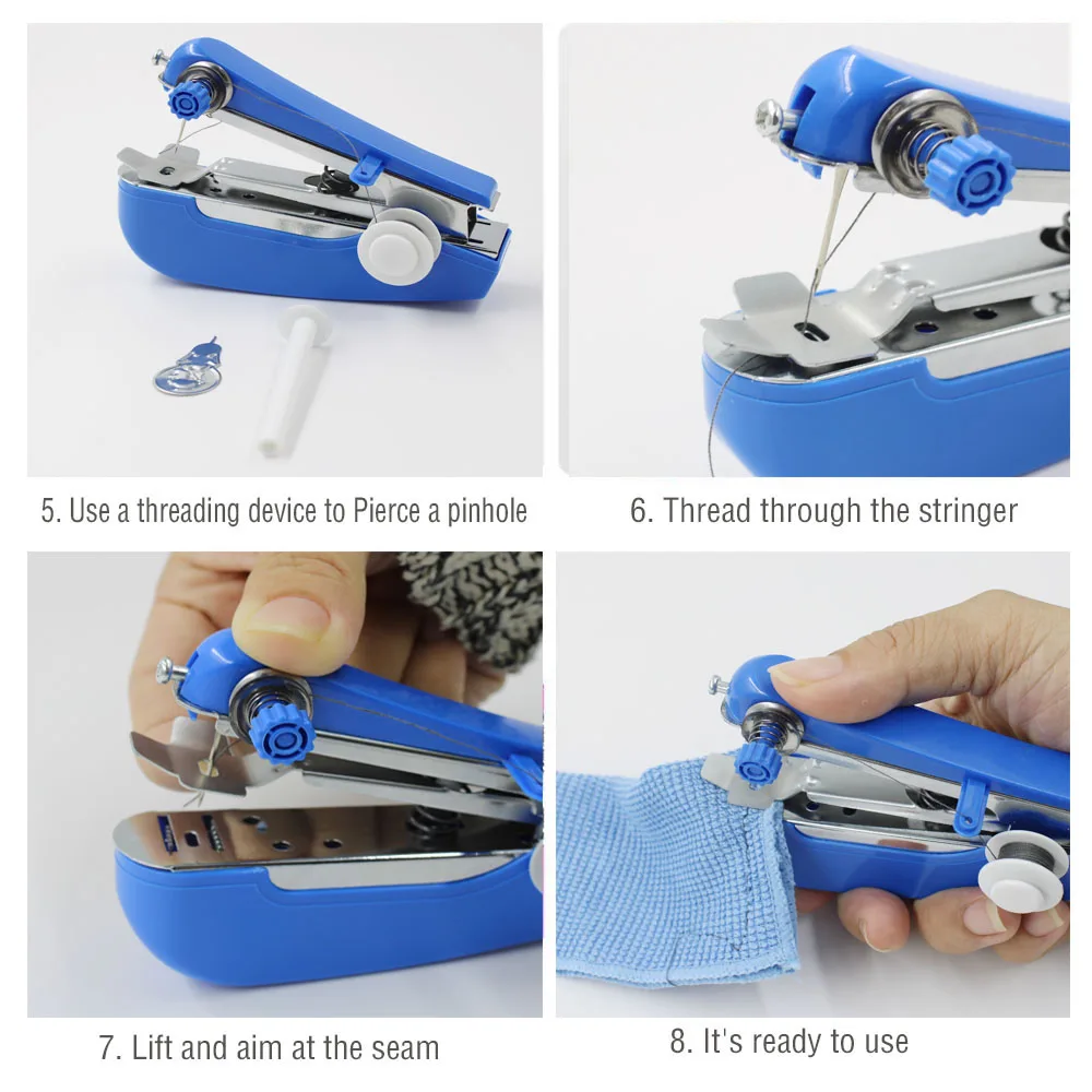 Портативная мини швейная машина Ручное простое управление швейные инструменты