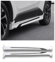 fits for toyota chr 2018 2019 2020 high quality abs side skirts kit lip splitters bumper cover