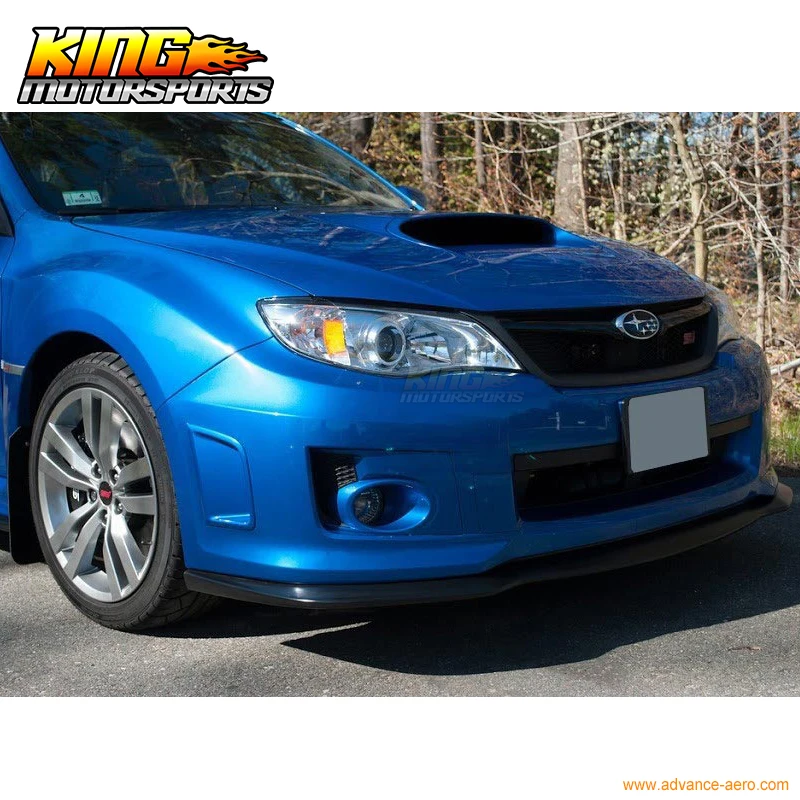 Подходит для 11 14 SUBARU IMPREZA WRX STI только HD стиль передний бампер спойлер|bumper lip spoiler|front
