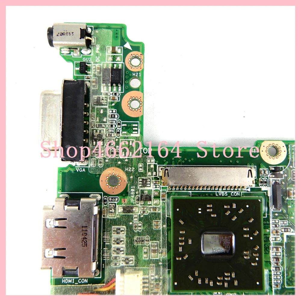 Материнская плата 1015BX REV: 1 1G с вентилятором и радиатором материнская для ASUS Eee PC