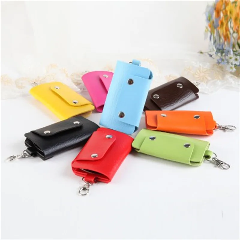 Держатели для ключей из искусственной кожи удобный Практичный Прочный