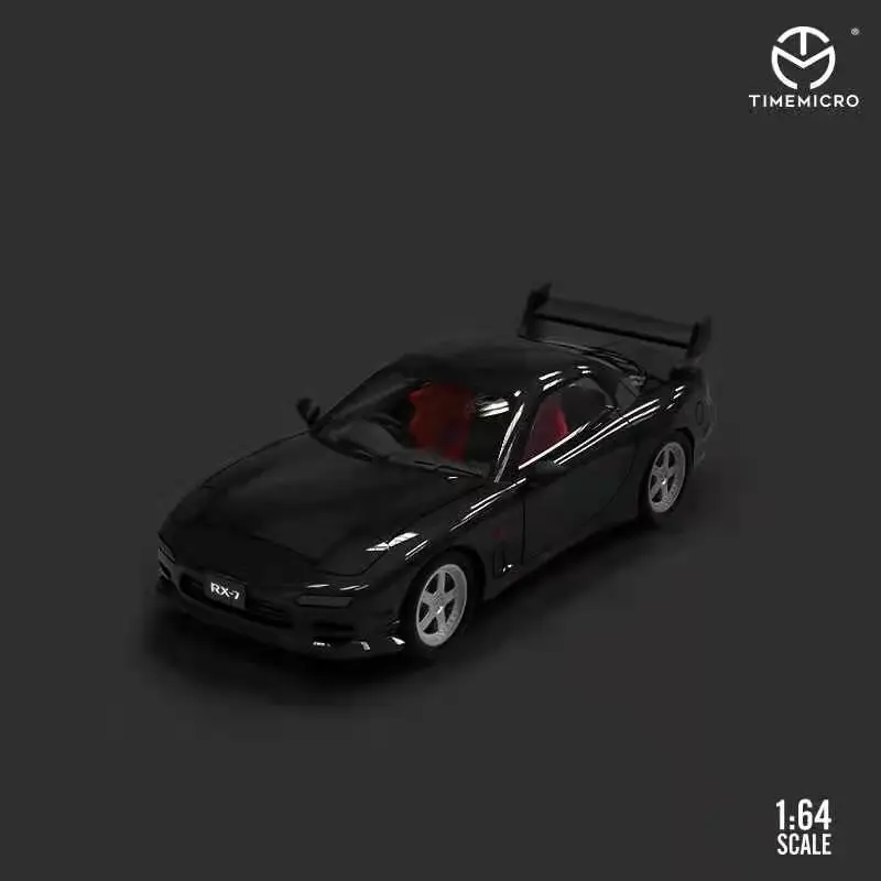 

Model Car 1:64 Pop Toys Time Micro Dream Mazda RX-7 Alloy Die-cast Vehicle Display Collection Gifts - 3 Colors Version