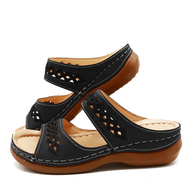 

New Women Sandals Fashion Wedges Shoes Summer With Heels Sandals Flip Flops Women Beach Casual Shoes