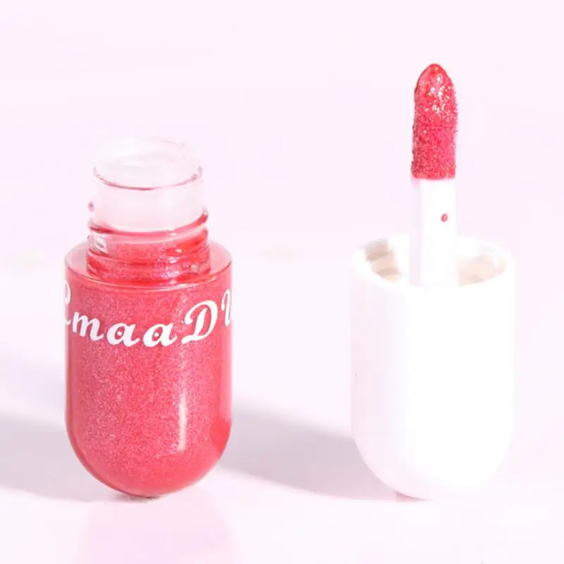 Увлажняющий Хрустальный желеобразный цветной Блеск для губ Косметика Русалка