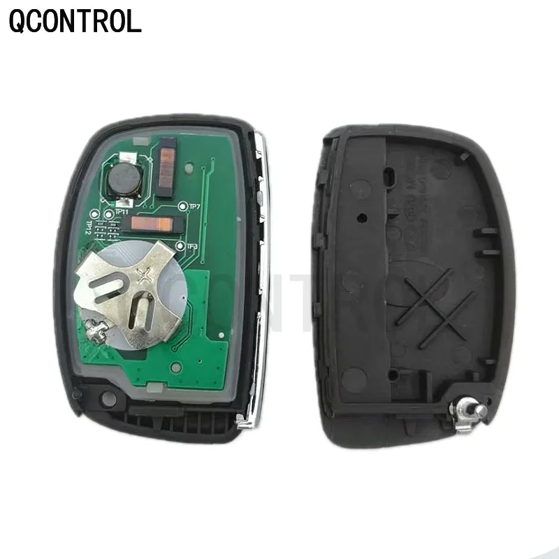 QCONTROL умный дистанционный ключ-брелок от машины 4 кнопки 433 МГц ID46 чип для hyundai IX35+ FCC ID: 95440-2S610/2S600 TUCSON
