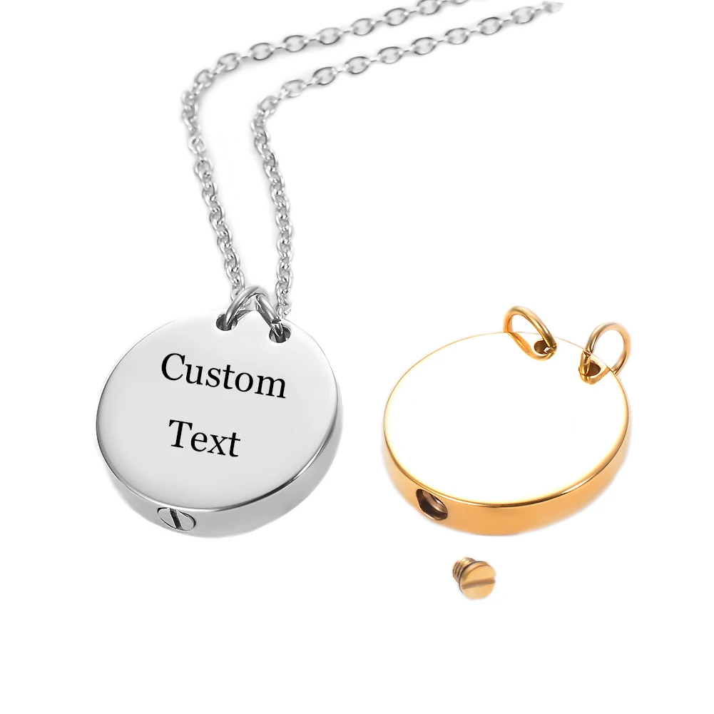 Круглый кулон 25 мм для мужчин женщин собак кошек домашних животных на память из