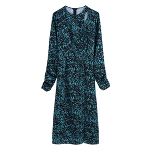 JC·KILIG 2021 New French Design Print Dress B4037