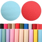 20*33 см однотонная зернистая кожа личи, искусственная кожа для сумочки, кошелек, 1Yc9050