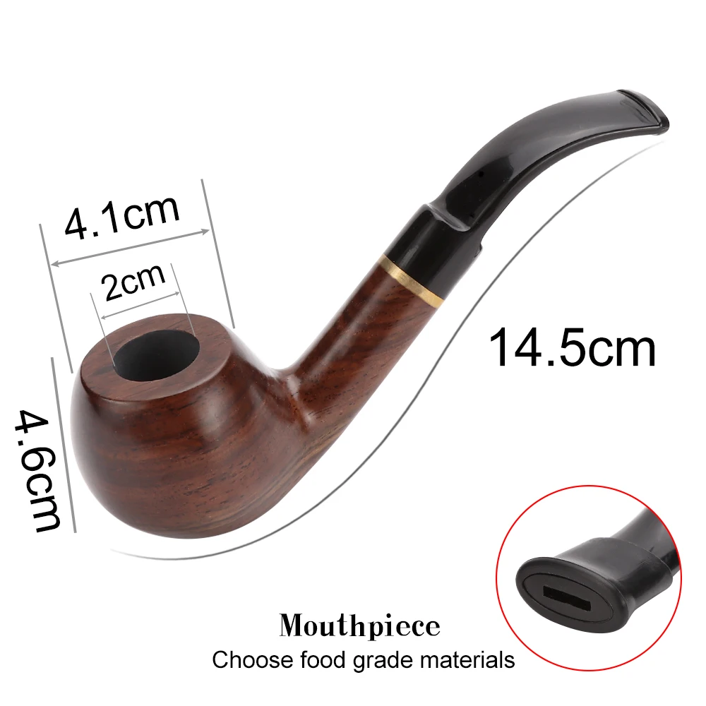 Классический FUTENG трубка из черного дерева Многофункциональный Стиль природа