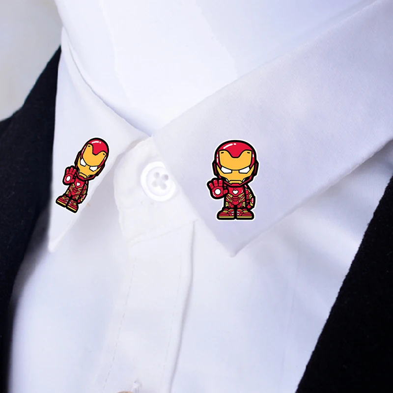 Модные новые заколки на лацканах Disney акриловые детские с имитацией Железного