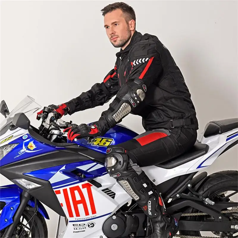 

Pro X Motorcycle Elbow Protector Knee Protector Motorcycle Motocross Riding Cycling Skating Ski Knee Pads Kneepads Brace Support