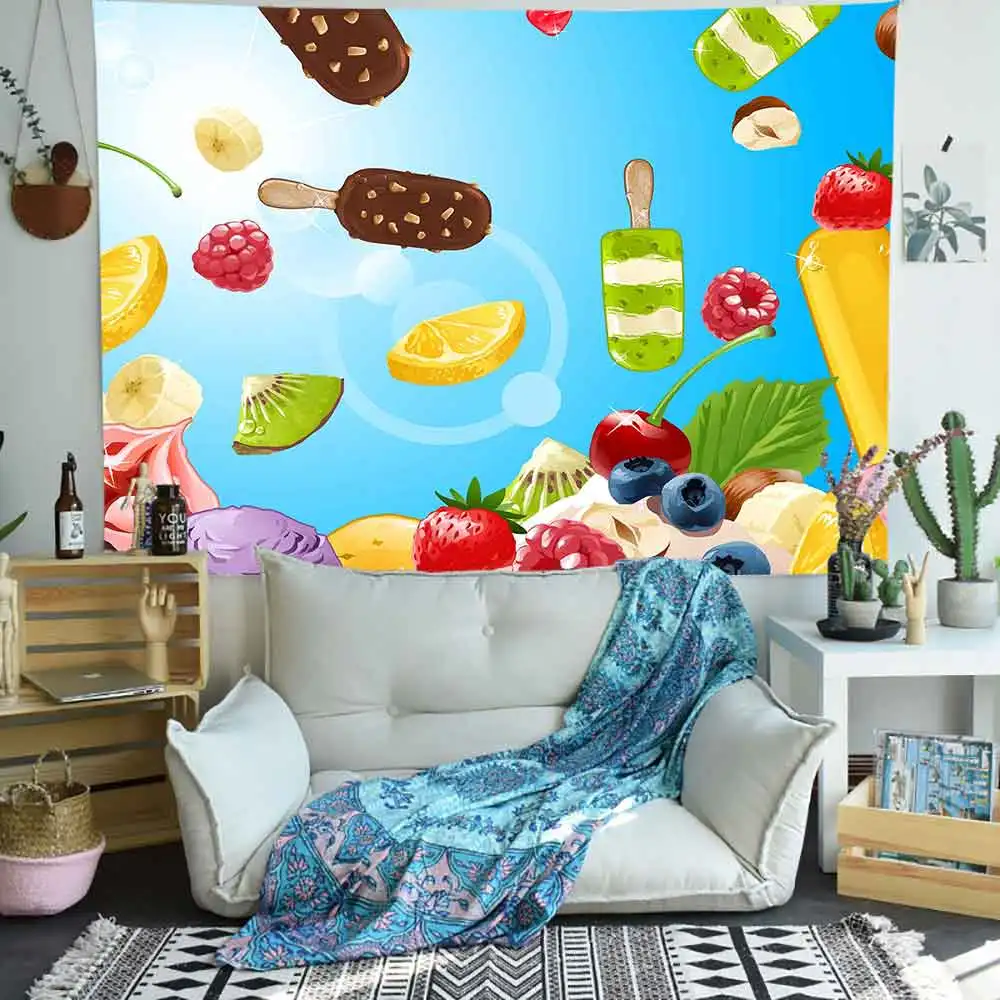 Simsant мультфильм кино запутанный гобелен волшебный лес эльф настенный для