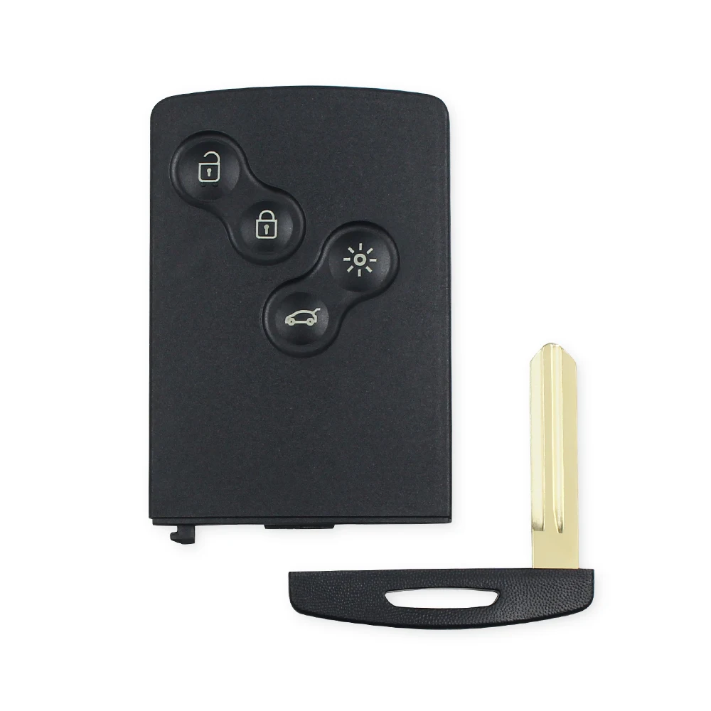 Оригинальная смарт карта KEYYOU с 4 кнопками корпус для автомобильного ключа