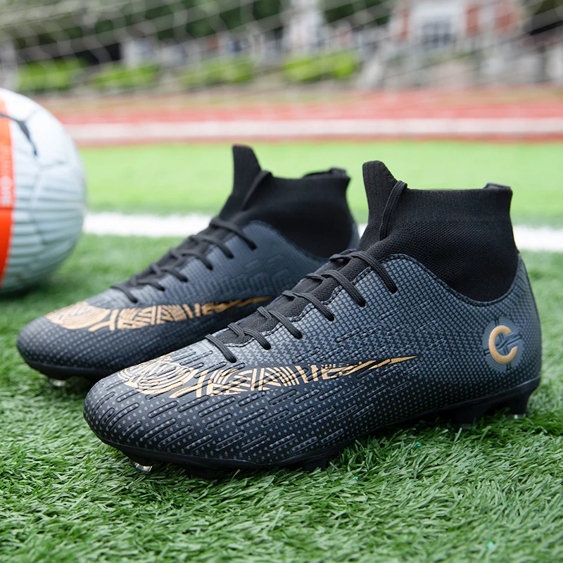 Discount High Top Football Boots Men Superfly 7 Elite SG-PRO AG FG Athletic Trainers Sneakers CR7 Soccer Shoes | Обувь