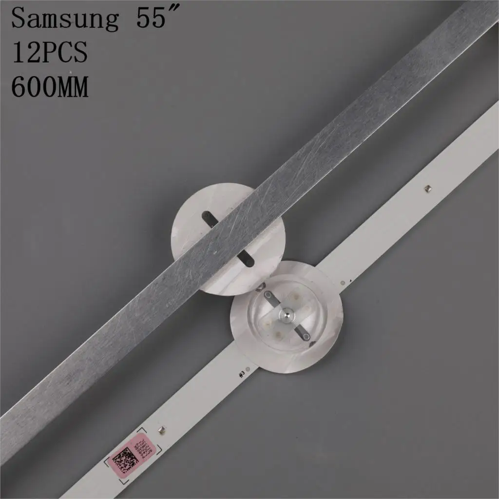 12Pcs/Kit LED Strip For 55 TV SAMSUNG_2014CURVED55_FCOM9_REV1.0_140820 55CA9550 SVS550AB5 L55H9600A-CUD LTA550FW01 TX-55CR430E
