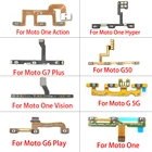 10 шт., кабель кнопки включениявыключения питания для Moto G30 G50