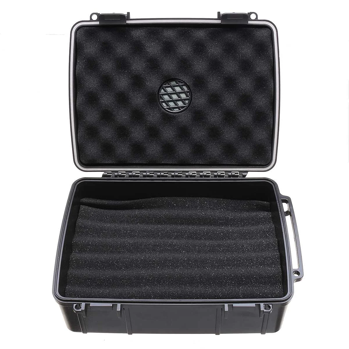 Портативный дорожный хьюмидор для сигар водонепроницаемый чехол коробка