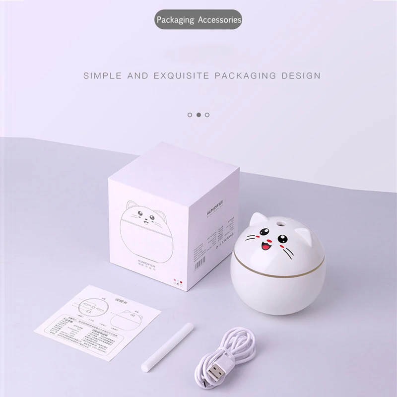 

2023 Auto USB Atomizer,Marine Air Freshener 300ML Ultrasonic Humidifier Pet Aromatic Essential Oil Diffuser