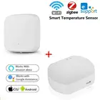 Датчик температуры и влажности EWelink Smart Home, датчик температуры и влажности с Alexa Google Home