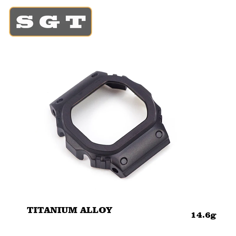 Браслет для наручных часов из титанового сплава DW5600 DW5610 GW5600 Series, ремешок для наручных часов, подходит для часов, рамка, чехол, твердая рамка