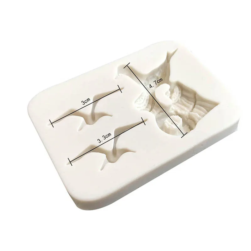 3D Силиконовая форма морские животные инструменты для украшения тортов из