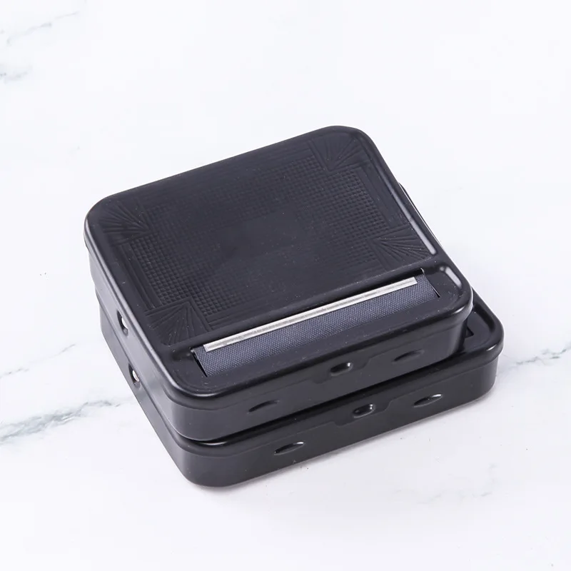 Табачная коробка ручной ролик черный 70 мм/78 мм Металлический Бокс Тип