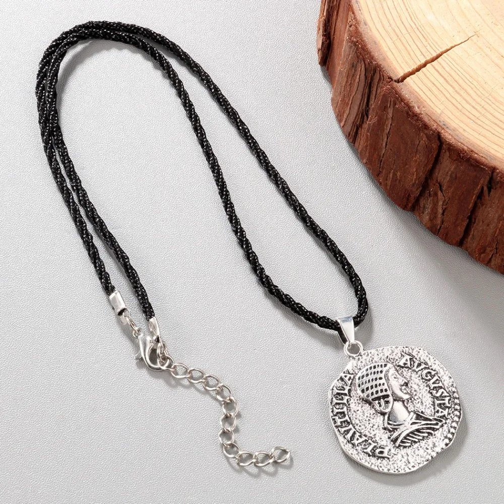 Чандлер денье ожерелье монета мужчины старинный Римский памятная бижутерия