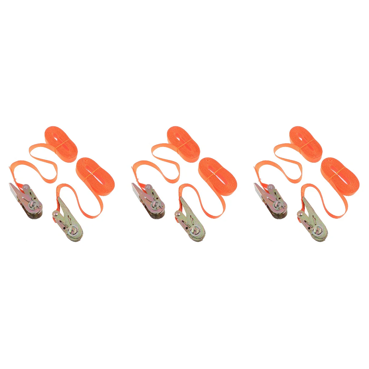 

3 пары, портативный сверхпрочный ремень с металлической пряжкой