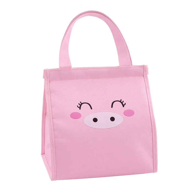 

Cute pet series Insulated lunch box bag with meal for work student lunch cartoon lunch tote bag Korean version rice bag