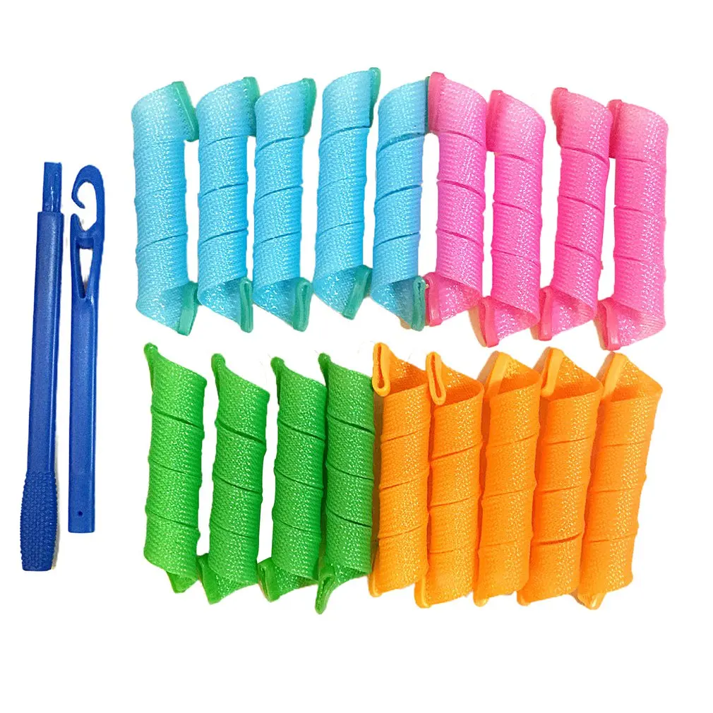 Бигуди для волос портативные волшебные не повреждающие 18 шт. | Красота и здоровье