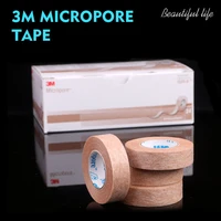 12pcs 3m micropore tape lashes eyelid tape lash eyelash tape extensions tools gentel on skin apprication anti allergy tape 1533