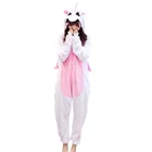 Пижама-Кигуруми для взрослых с розовым единорогом, одежда для сна, пижама, костюм в виде животного для косплея, женская зимняя одежда, костюм в виде милого единорога