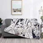 Портативные Супермягкие покрывала Bungou для домашнего офиса с рисунком бродячих собак дазай Осаму