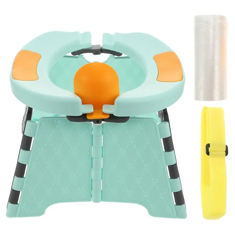 

1 Set Portable Toddler Potty Seat Travel Folding Potty Training Toilet Chair