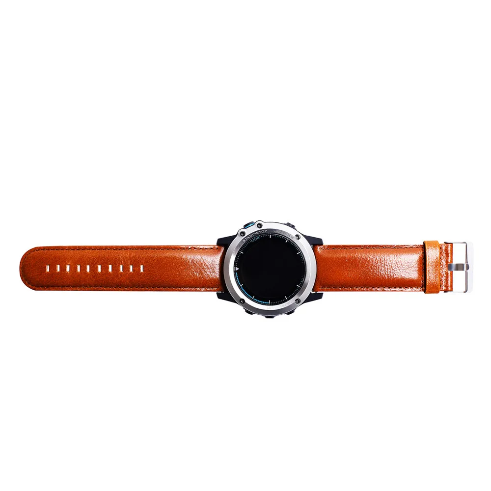 2020 Replacement Soft Leather Watch Band Strap + Tool For Garmin Fenix 3 / Hr Bw FREE SHIPPING Correa de reloj | Электроника
