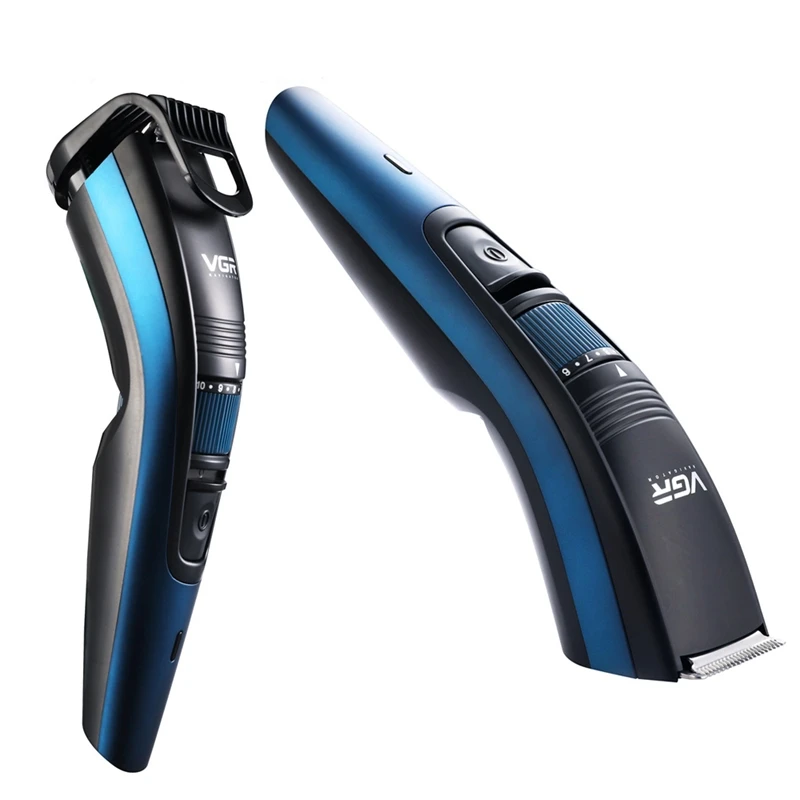 

VGR V-052 Electric Hair Clipper Adjustable Limit Comb Hair Cut Razor USB Rechargeable Beard Trimmer