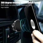 Универсальный автомобильный держатель с поворотом на 360 градусов, магнитная автомобильная подставка для телефона GPS, магнитное крепление на вентиляционное отверстие для iPhone X, 7, Xs, Max, samsung, Xiaomi