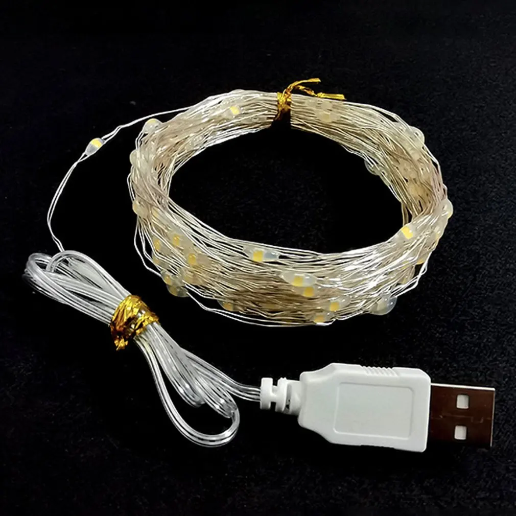 

10 Meters Led String Lights Decoration USB Powered Fariy Lights Garland Christmas Wedding New Year Outdoor Room Decoration