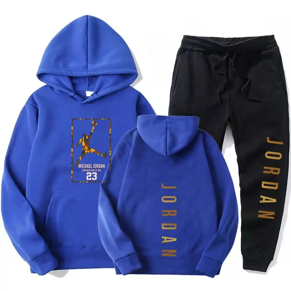 

2020 Winter Brand Tracksuits Men's sets Long Sleeve Pullover + Jogging Trousers 2pcs Sets Fitness Running Suits sportswer Male